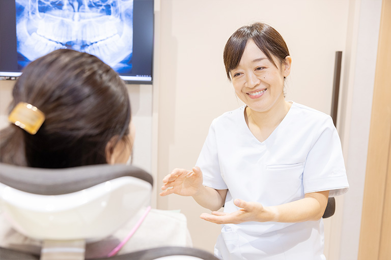 歯周病の認定医による豊富な経験に基づいた的確な診断